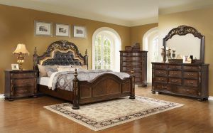 Sloane 8 piece queen size bedroom set