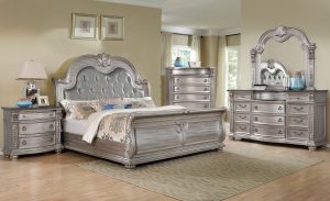 Martinee 8 piece queen size bedroom set