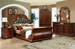 Reena 8 piece queen size bedroom set