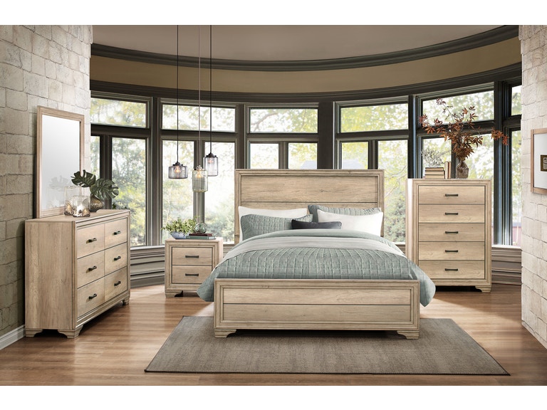 1955 6 piece queen size bedroom set
