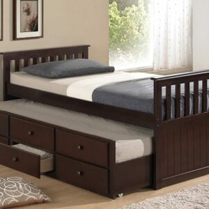 T-2100E 39″ Captains Bed (Espresso)
