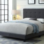 T2113 Single size bed Grey