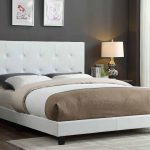 T2113 Queen size bed White
