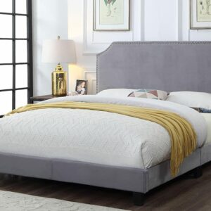 T2116 Single size bed Grey