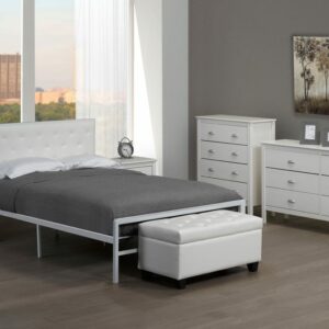 T2208 Single size bed White