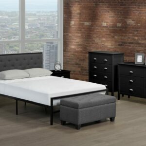 T2208 Single size bed Grey