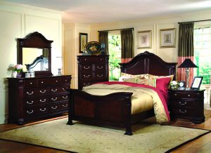 Passion 6 piece queen size bedroom set