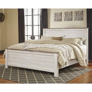 Willowton B267 King Panel Bed
