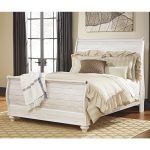 Willowton B267 Queen Sleigh Bed