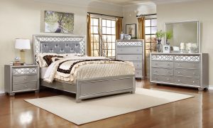 Geneva 8 piece queen size bedroom set