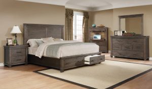 Lincoln 6 piece queen size bedroom set