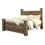 Trinell B446 King Poster Storage Bed