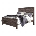Wynnlow B440 King Crossbuck Panel Bed