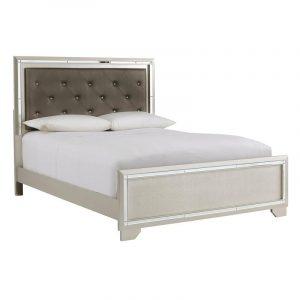 Lonnix B410 Queen Upholstered Panel Bed