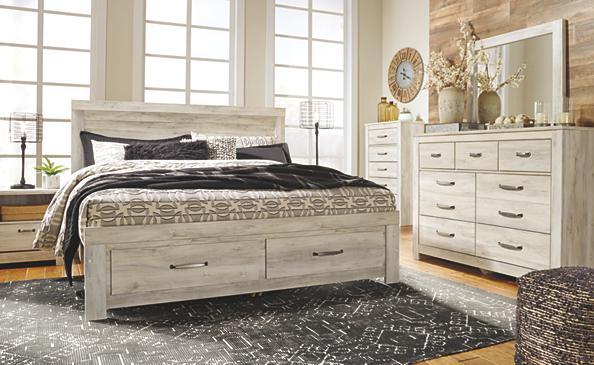 Bellaby B331 6 piece queen size storage bedroom set