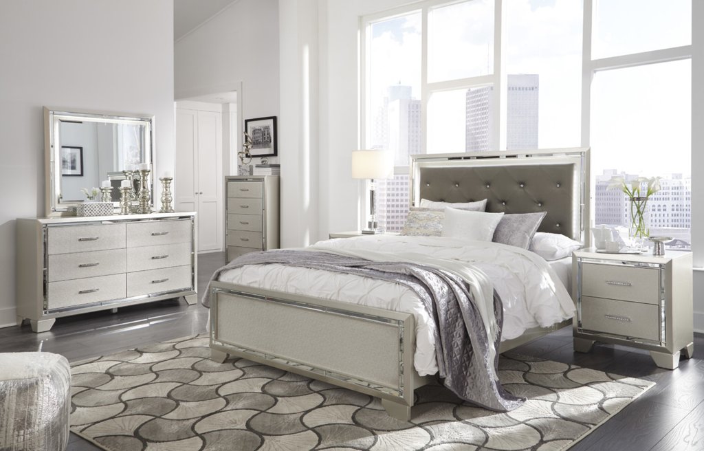 Lonnix B410 6 piece queen size bedroom set
