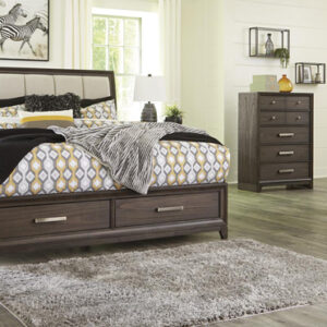 Brueban B497 6 piece queen size bedroom set