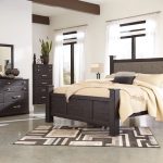 Reylow B555 6 piece poster queen size bedroom set