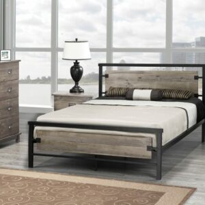 T2339G Single size bed Grey