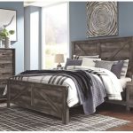 Wynnlow B440 6 piece queen size cross back bedroom set