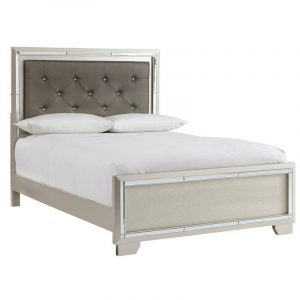 Lonnix B410 Full Upholstered Panel Bed