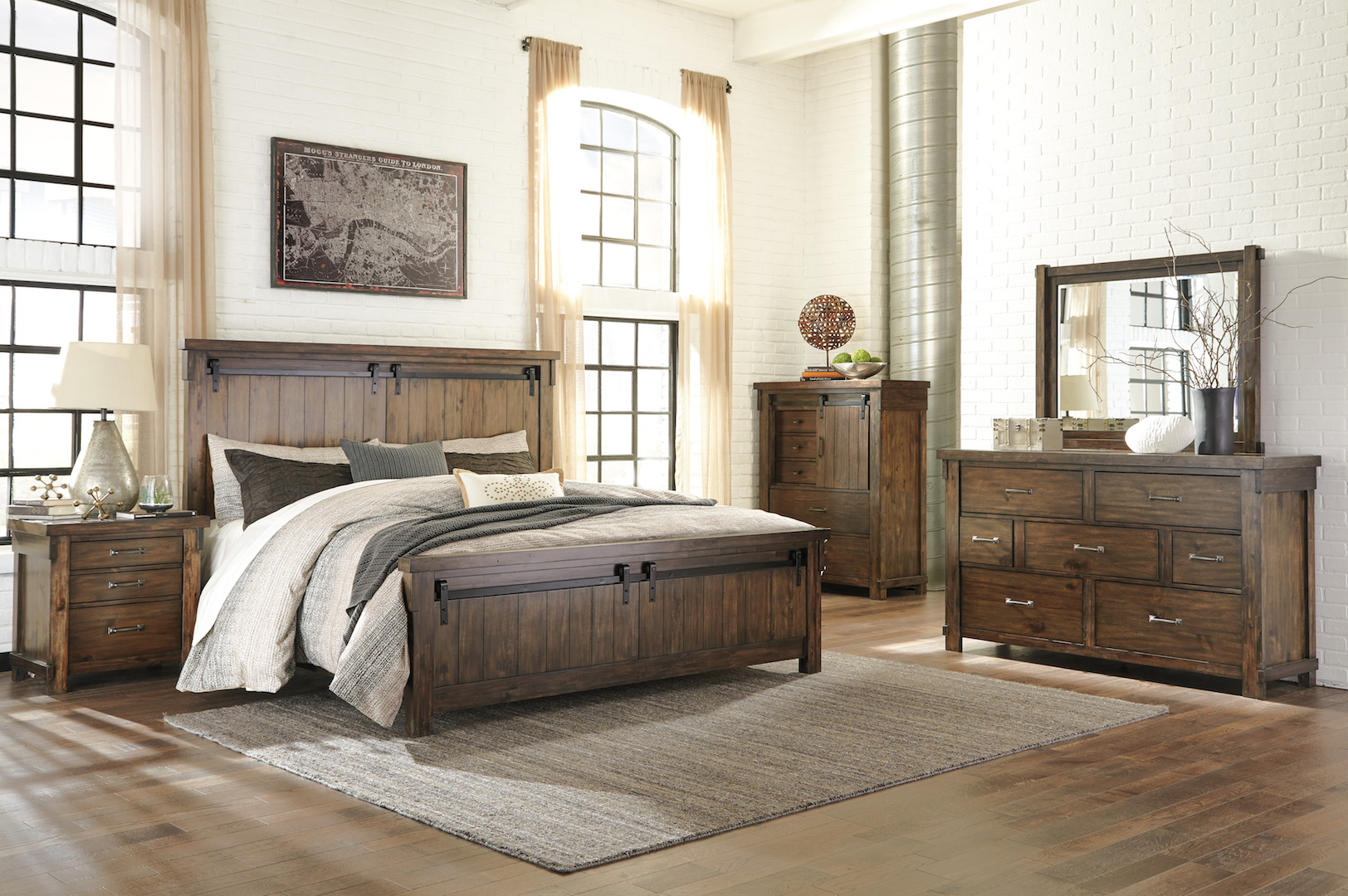 Lakeleigh B718 6 piece queen size bedroom set