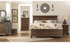 Flynnter B719 6 piece queen size bedroom set with storage