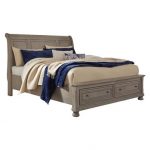 Lettner B733 Queen Sleigh Storage Bed