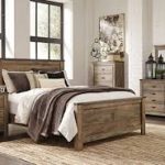 Trinell B446 6 piece pennel queen size bedroom set