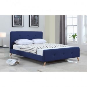 8177Q-BL queen BED FRAME BLUE