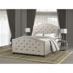 B2000-BEI King ZEA BED FRAME BEIGE
