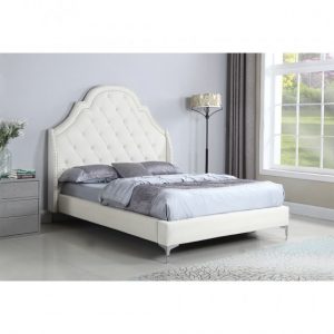 ZQ-1276-BEI QUEEN BED BEIGE