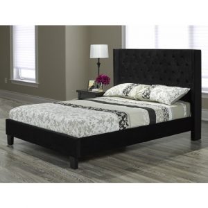 7007Q-BK JIA King PLATFORM BED FRAME BLACK