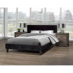 LX895 BLK ORABELLE PLATFORM Queen BED FRAME BLACK