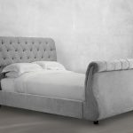 R187 Sleigh Queen size bed