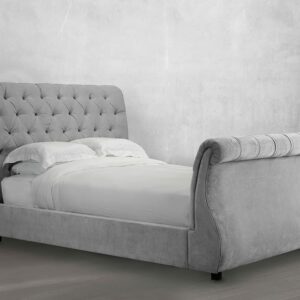 R187 Sleigh Queen size bed