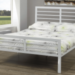T2336 Double size bed White