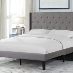 T2352 King size bed Grey
