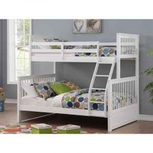 B-122W Single over Double  Bunk Bed