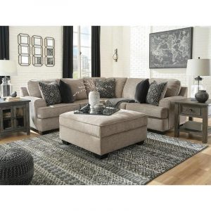 Bovarian 2pc Sectional With Ottoman