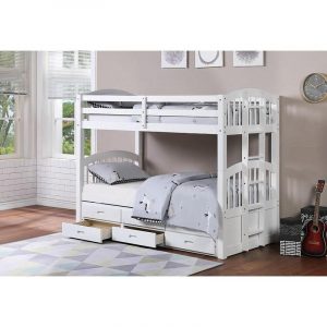 Ifdc B-1842 Single over single bunk bed