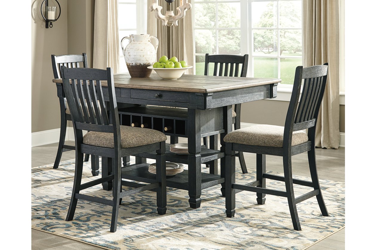 Tyler Creek 5-Piece Counter Height Dining Set