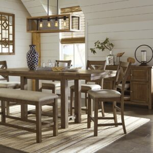 Moriville 6-Piece Counter Height Dining Room