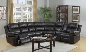 2138 7 Pieces Sectional Set with 2 Recliners