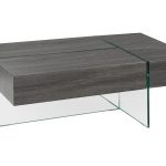 Brassex 350-02C COFFEE TABLE W. 3 SIDE STORAGE