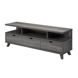 Brassex 172003 DG / 151280-GR 60' TV STAND GREY