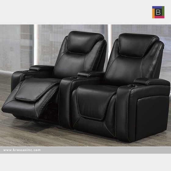 Brassex L2212-2-ESP ORION DUAL POWER HOME THEATRE ESPRESSO