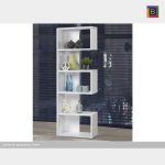 Brassex 192398 WH MULTI-TIER DISPLAY SHELF, WHITE