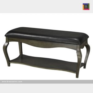 Brassex SIC6374 ESP ACCENT BENCH, ESPRESSO