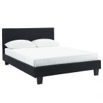Worldwide Nevis 54" Double Platform Bed in Black